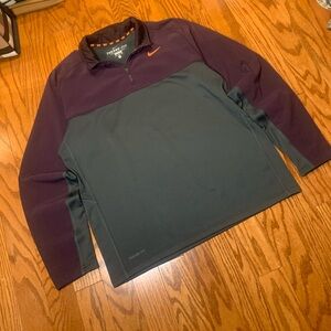 Nike Purple and Gray Lightweight Jacket